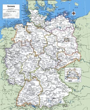 Quelles sont les divisions administratives de l’Allemagne ?