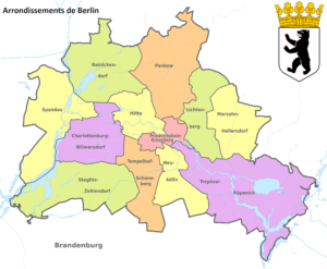 Quelles sont les subdivisions administratives de Berlin ?