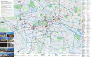 Carte touristique de Berlin