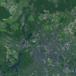 Image satellite de Berlin