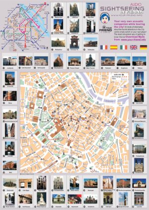 Carte touristique de Vienne
