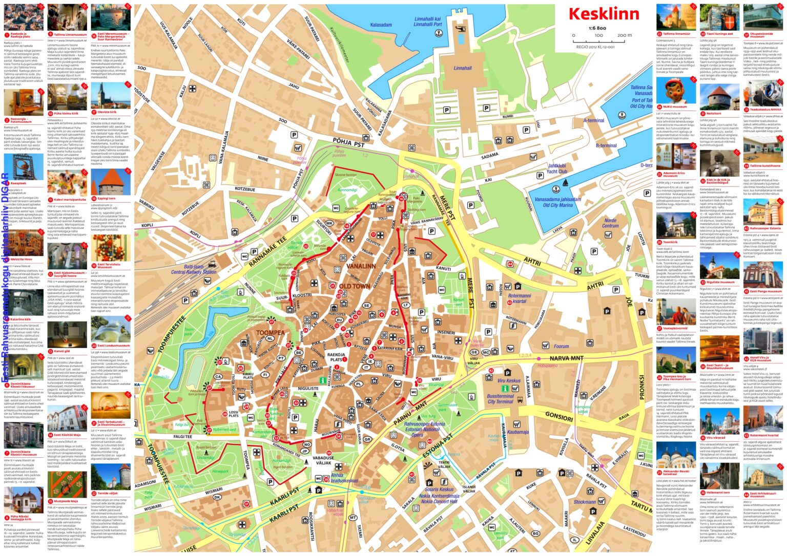 Carte de Tallinn