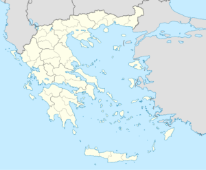 Carte vierge de la Grèce