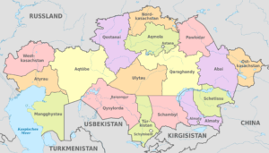 Quelles sont les provinces du Kazakhstan ?