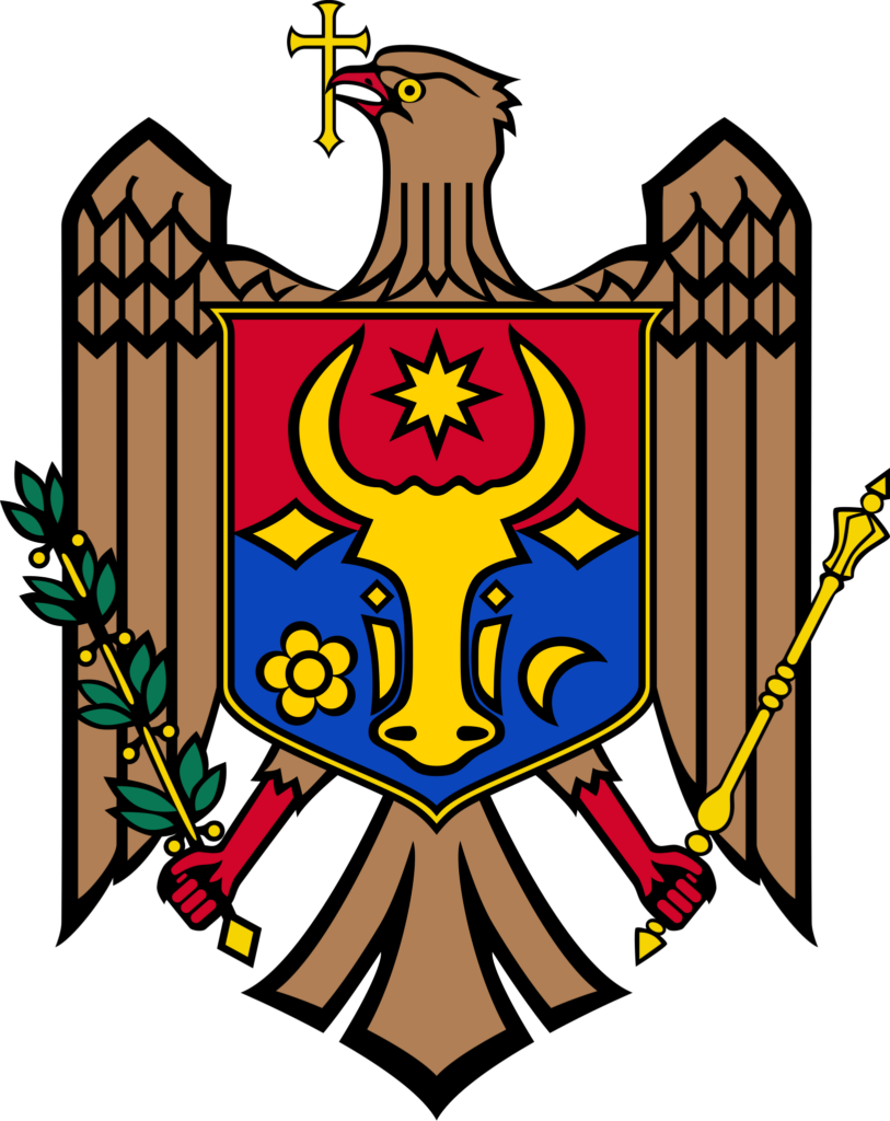 Armoiries de la Moldavie.