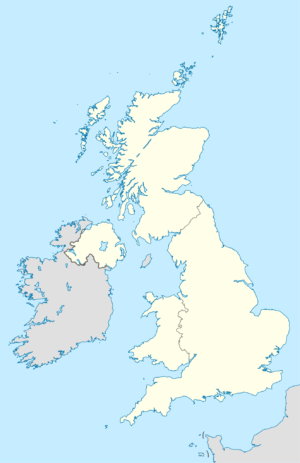 Carte vierge du Royaume-Uni