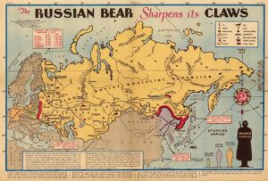 L’ours russe aiguise ses griffes 1938