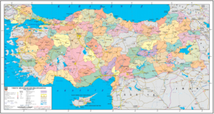 Quelles sont les provinces de Turquie ?