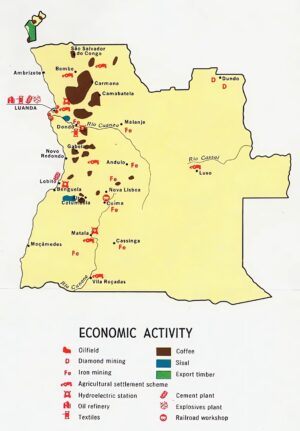 Cartes économiques de l’Angola
