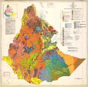 Carte géologique de l’Éthiopie