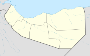 Carte vierge du Somaliland