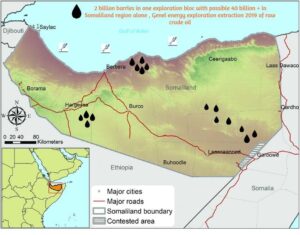 Champs pétrolifères du Somaliland.