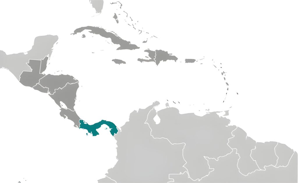 Carte de localisation du Panama