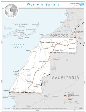 Quelles sont les principales localités du Sahara occidental ?