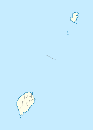 Carte vierge de Sao Tomé-et-Principe