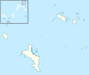 Carte vierge des Seychelles