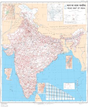 Carte routière de l’Inde