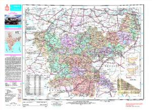 Carte du Jharkhand