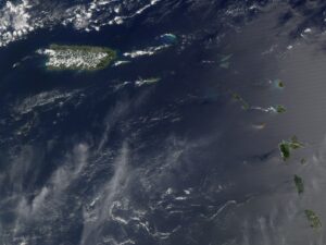 Image satellite de Porto Rico