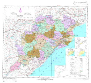 Carte de l’Odisha