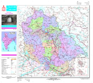 Carte du Jammu-et-Cachemire