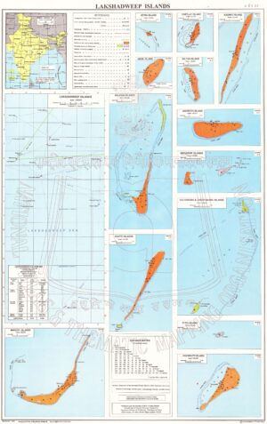 Carte du Lakshadweep