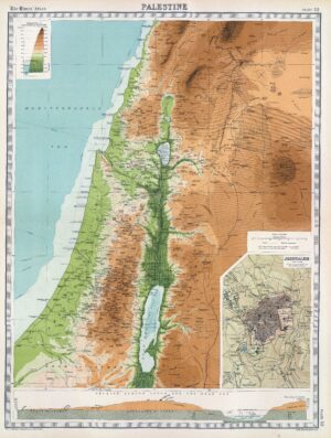 Carte de la Palestine de 1920