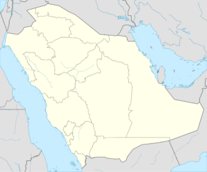 Carte vierge de l’Arabie saoudite