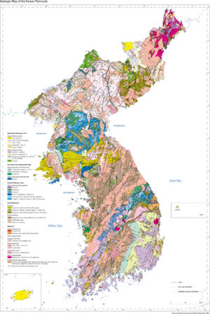 Géologie de la péninsule coréenne