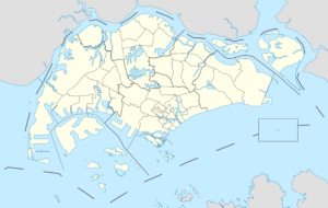 Carte vierge de Singapour