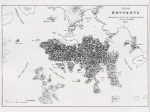 Carte de Hong Kong de 1841