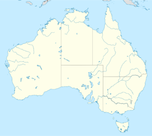 Carte vierge de l’Australie