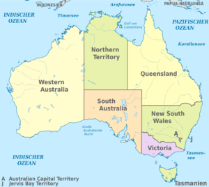 Quels sont les États et territoires de l’Australie ?