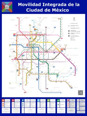 Quelles sont les options de transports publics à Mexico ?