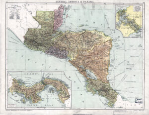 Amérique centrale et Panama en 1920