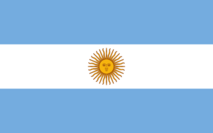 Le drapeau de l’Argentine