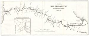 Carte du Río San Juan de 1851.