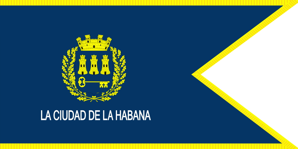 Drapeau officiel de La Havane.