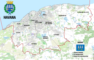 Quelles sont les subdivisions administratives de La Havane ?