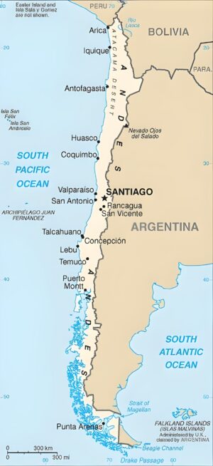 Quelles sont les principales villes du Chili ?