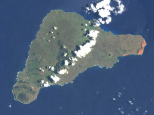 L’île de Pâques dans le Pacifique