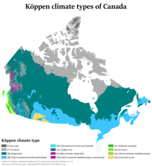 Climat au Canada