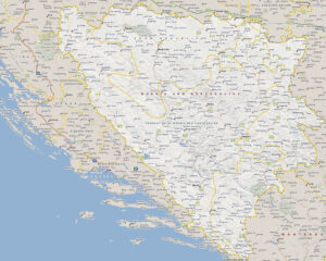 Quelles sont les principales villes de Bosnie-Herzégovine ?