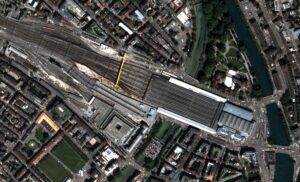 La gare centrale de Zurich 