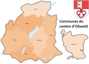 Quelles sont les communes du canton d’Obwald ?