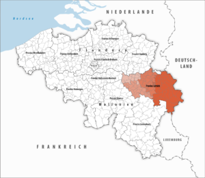Où se trouve la province de Liège ?