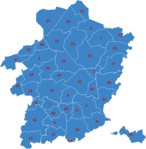 Quelles sont les communes de la province de Limbourg ?