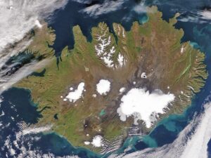 Image satellite de l’Islande