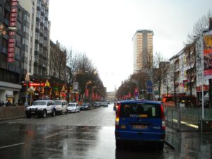 L'avenue De Keyser à Anvers