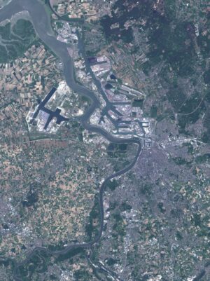 Images satellites d’Anvers